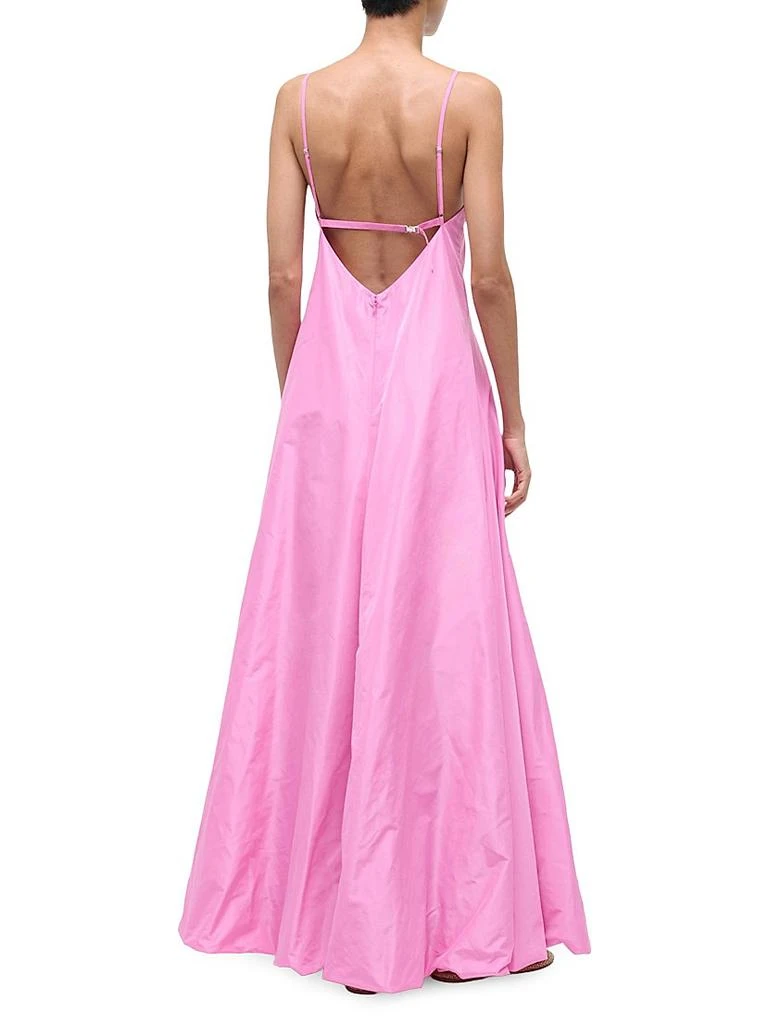 Staud Paloma A-Line Open Back Maxi Dress - Dresses & Skirts - Free Shipping  - BeyondStyle
