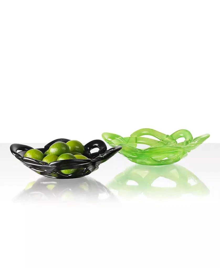 Kosta Boda 15" Colored Basket Bowl 5