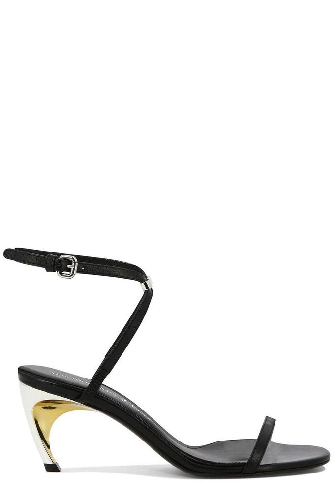 Alexander McQueen Armadillo Ankle Strap Sandals