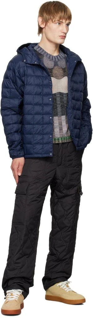 Taion Black Military Down Cargo Pants 4