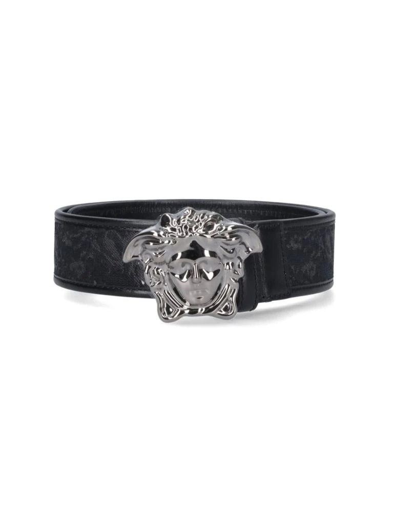 Versace "La Medusa" Belt – Black
