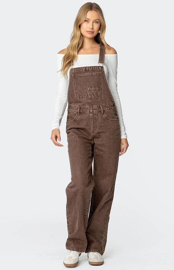 Edikted Rosemary Denim Overalls 5