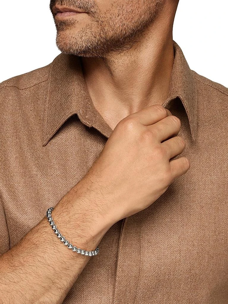 David Yurman Spiritual Beads Metal Bead Bracelet in Sterling Silver, 6MM 2