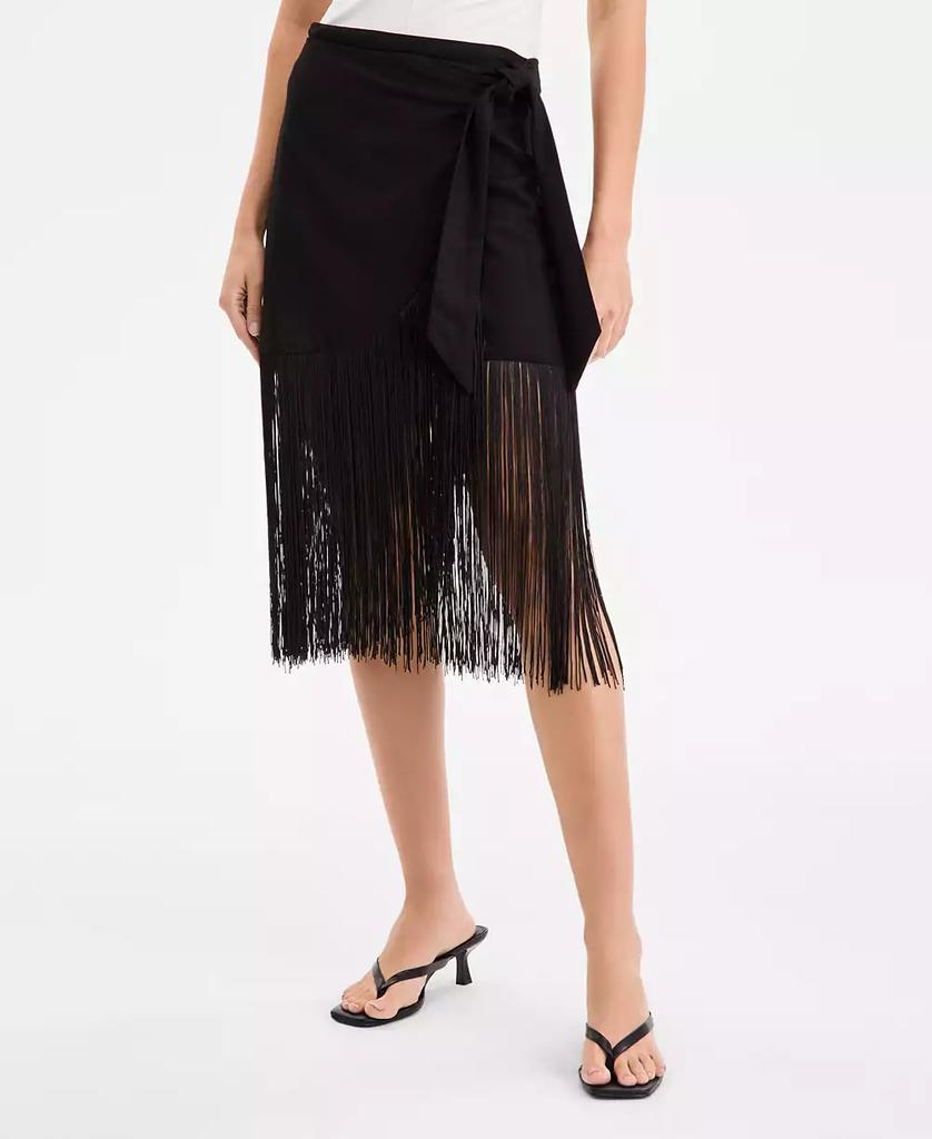 Bar III Women's Fringe Skirt, Exclusively at Macy's