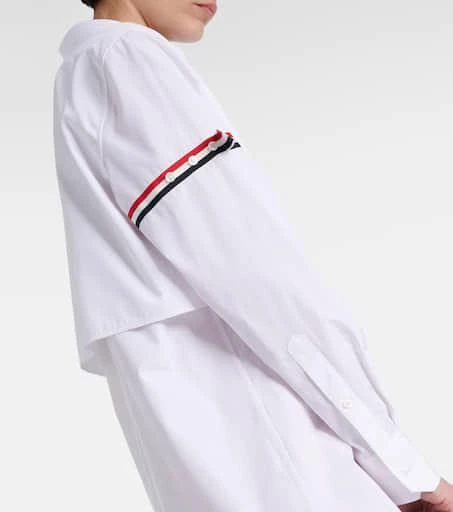 Thom Browne RWB Stripe cotton shirt dress 6