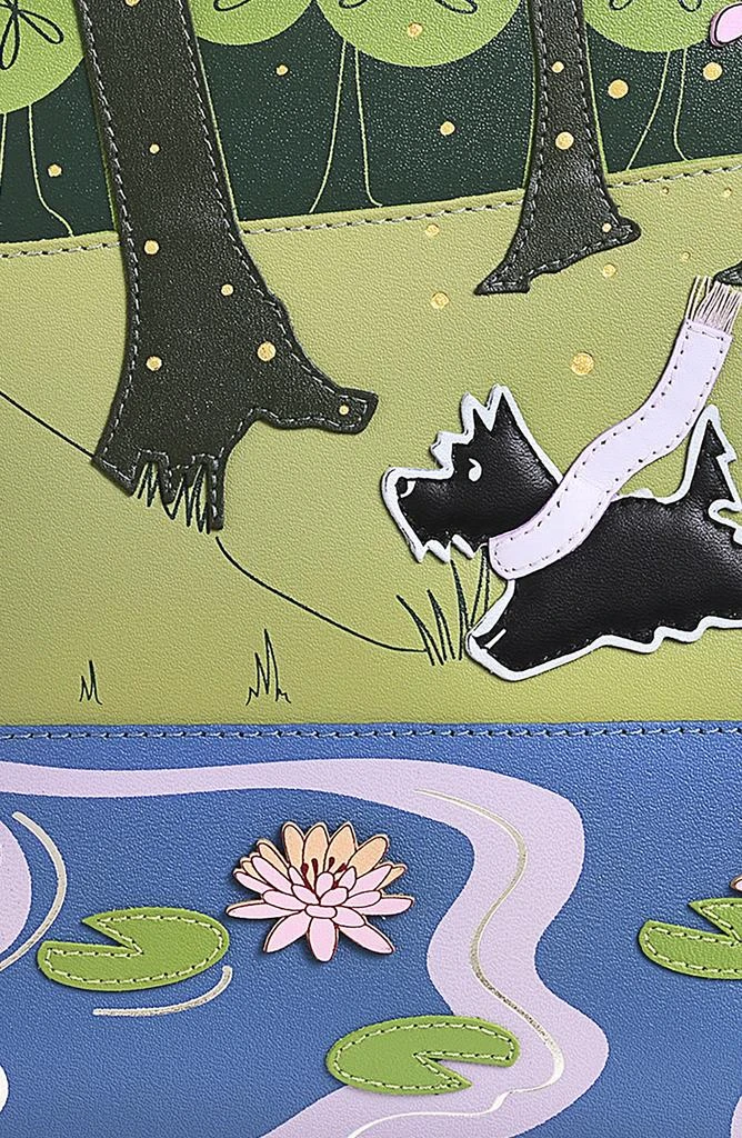 Radley Into The Woods Bonsai Print Leather Tote Bag 5