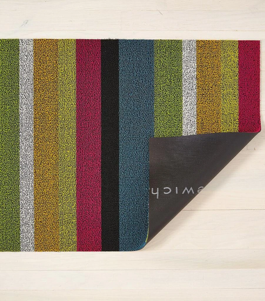 Chilewich Bold Stripe Shag Doormat (46cm x 71cm) 4