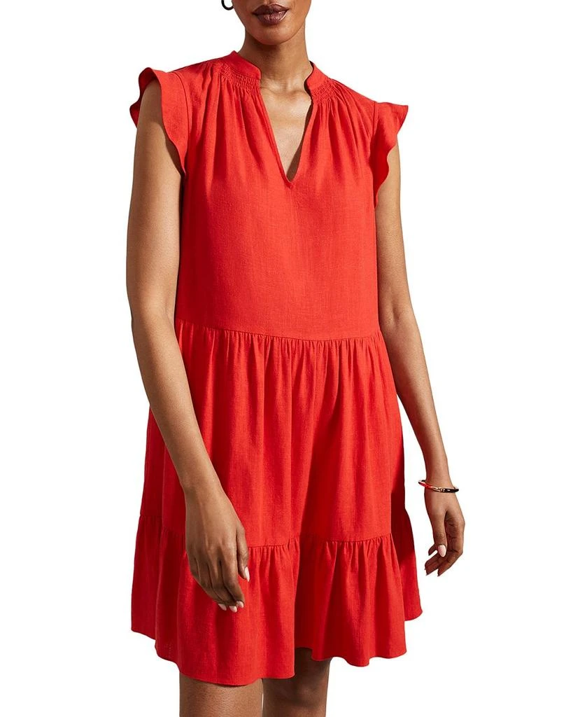 HOBBS LONDON Estella Sleeveless Tiered Dress 1