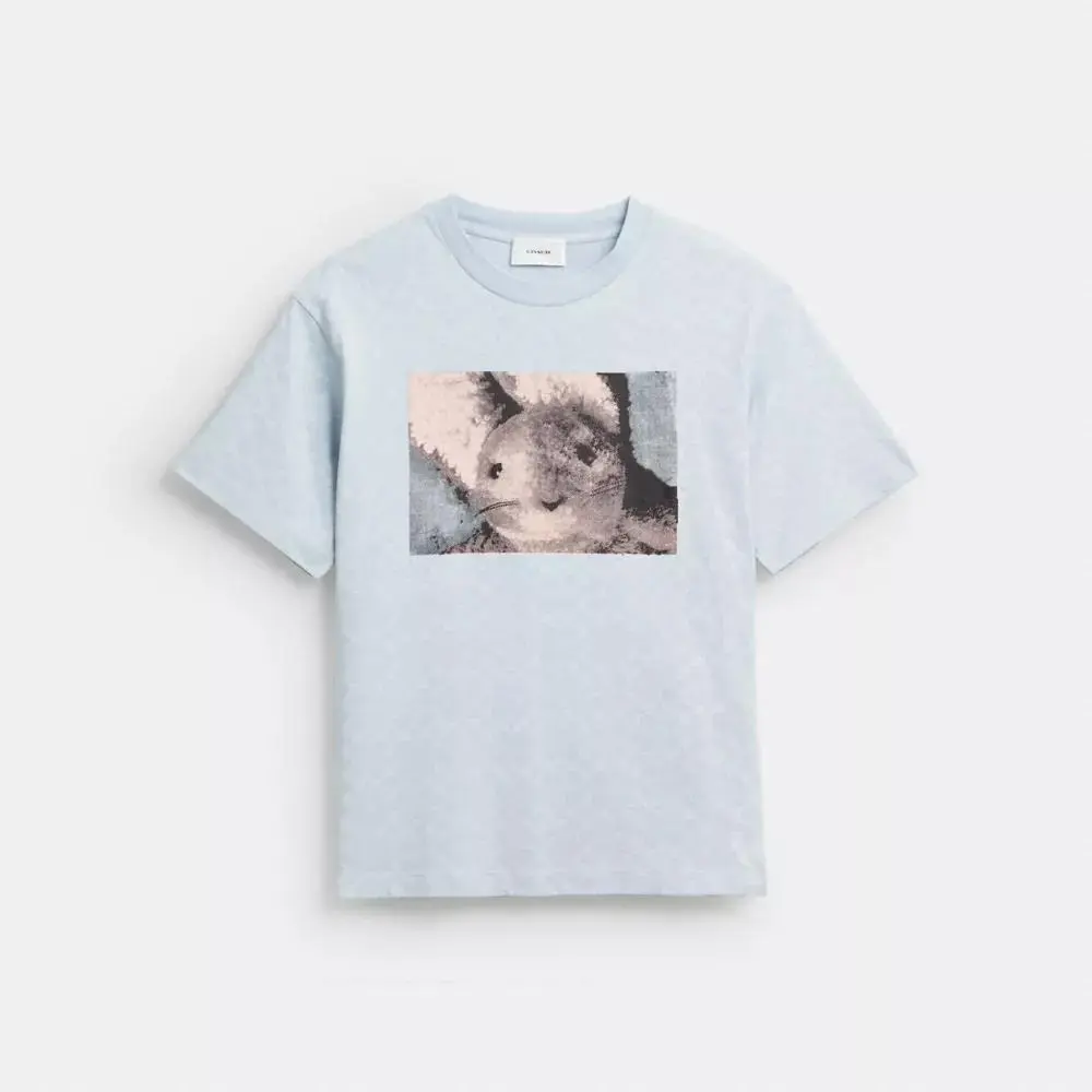 Coach Floppy Signature Relaxed T-Shirt 1