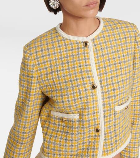 Miu Miu Single-breasted bouclé jacket - Jackets - Compare