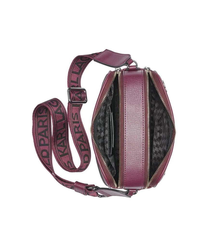 Karl Lagerfeld Paris MAYBELLE CATE PINS CROSSBODY CAMERA BAG 4