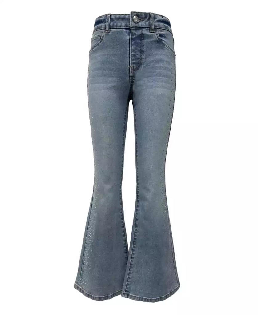 Imperial Star Girls Side Seam Bling Flare Jean