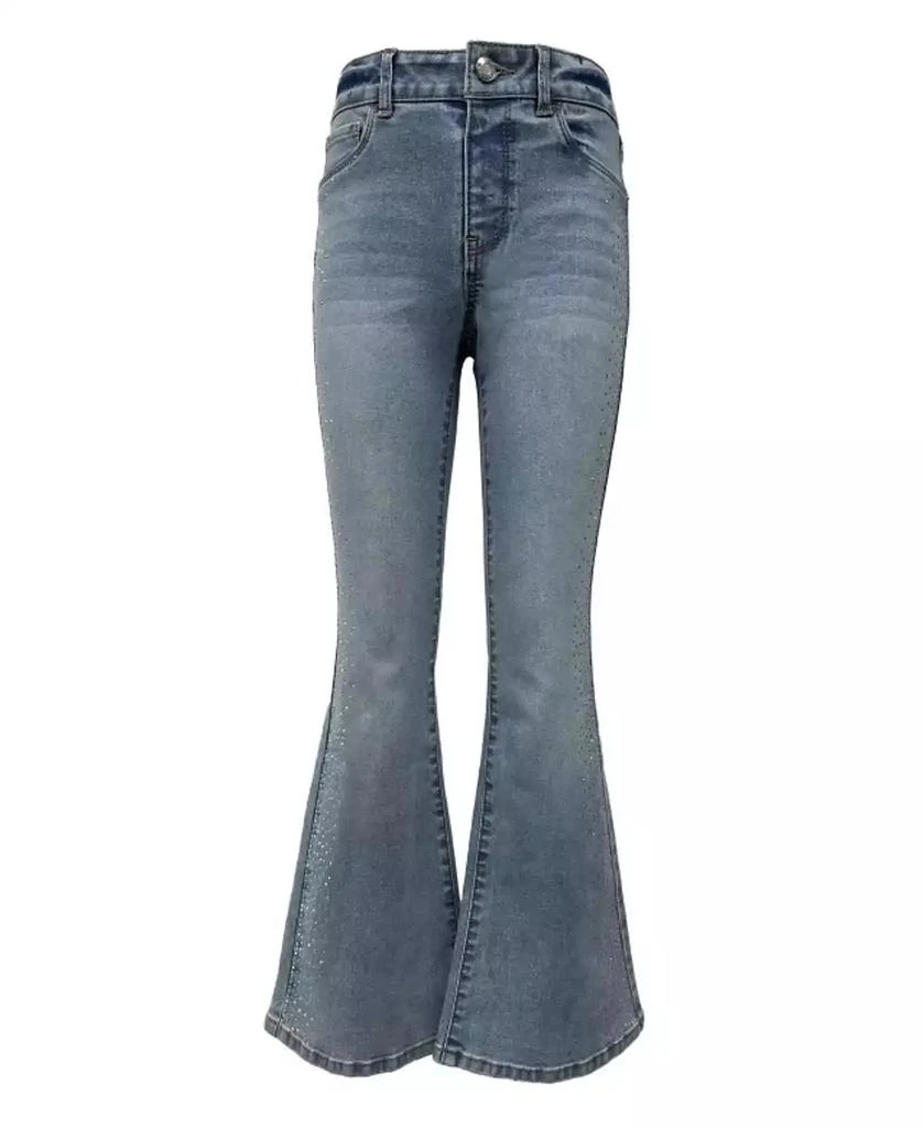 Imperial Star Girls Side Seam Bling Flare Jean 1