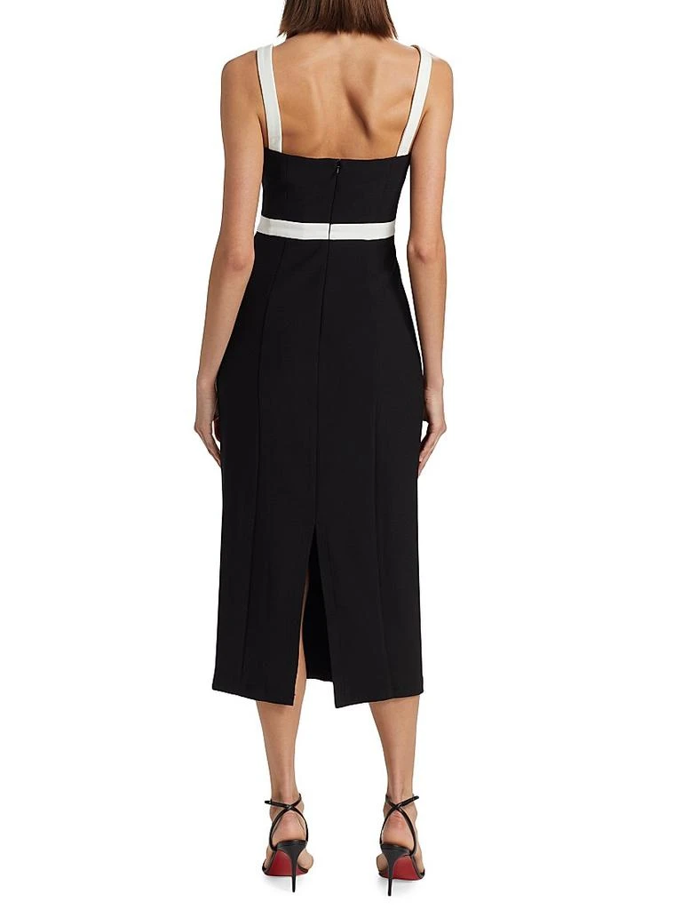 As It May Maia Sweetheart Belted Midi-Dress 5