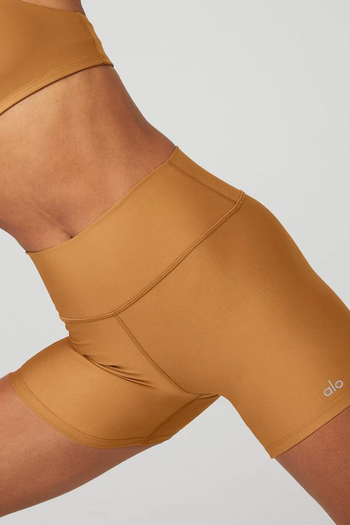 Alo 5" Airlift Energy Short - Toffee 4