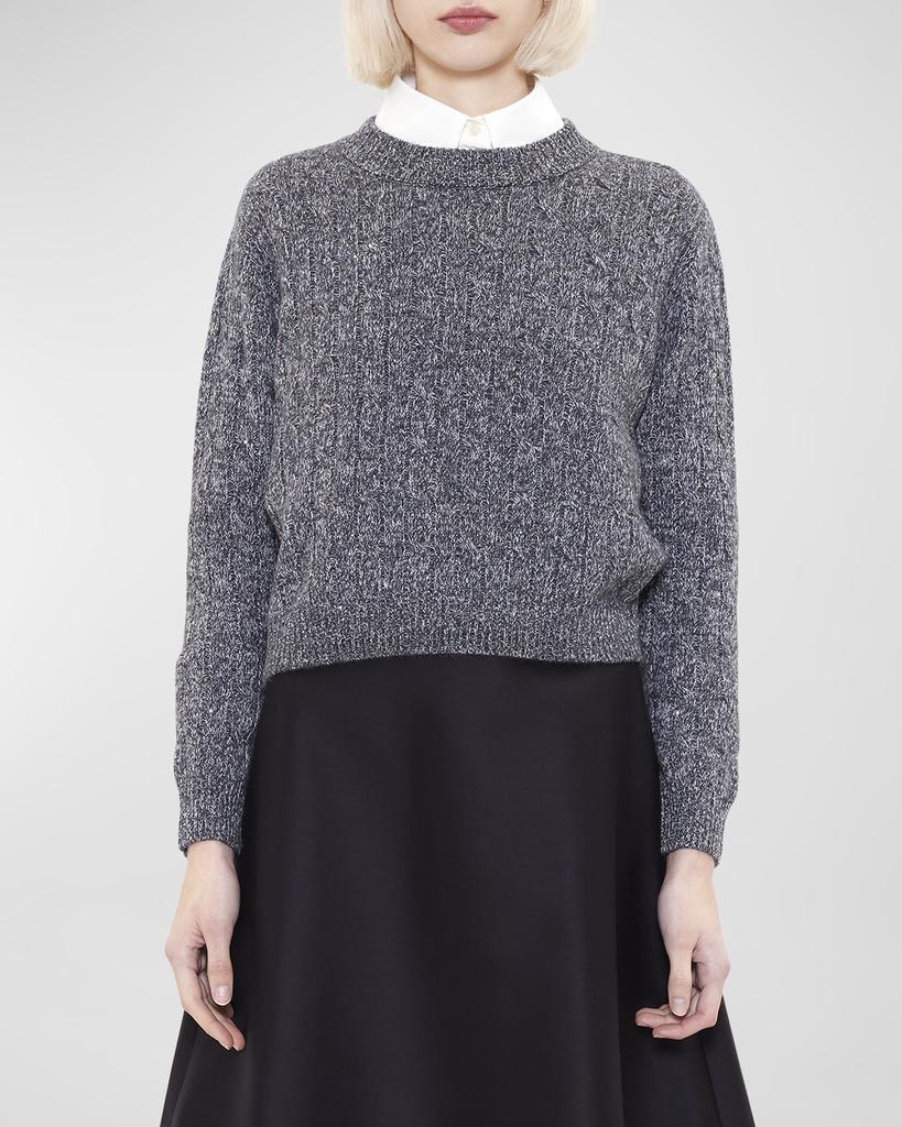 Arch4 Clover Mews Cashmere Cable-Knit Sweater