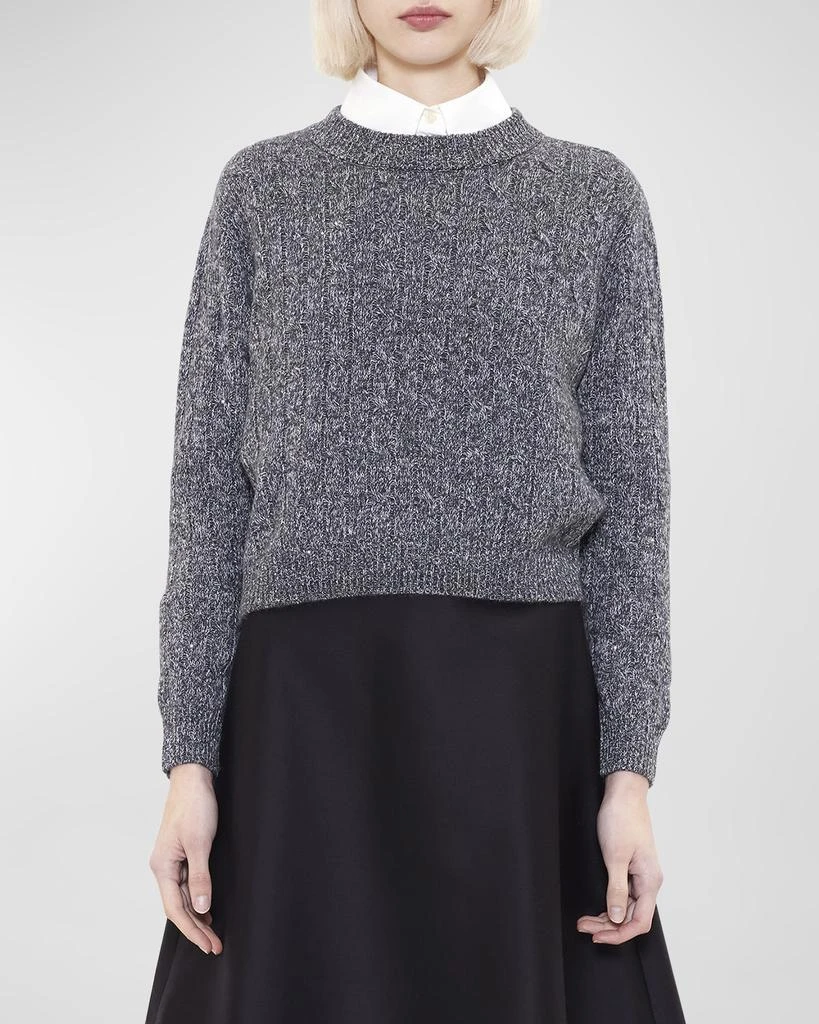 Arch4 Clover Mews Cashmere Cable-Knit Sweater 1