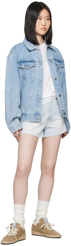Ksubi Blue Rise N Hi Denim Shorts 4