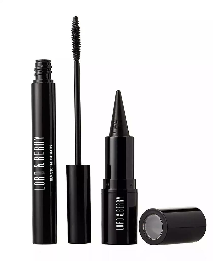 Lord & Berry Basic Back in Black Makeup Kit, 2 Piece