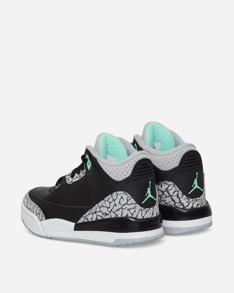 Jordan Air Jordan 3 Retro (PS) Sneakers Black / Green Glow 5
