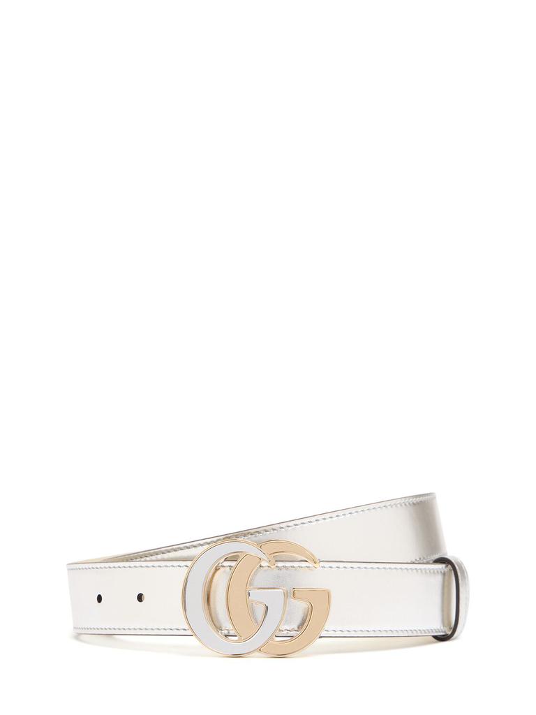 Gucci 30mm Gg Marmont Leather Belt