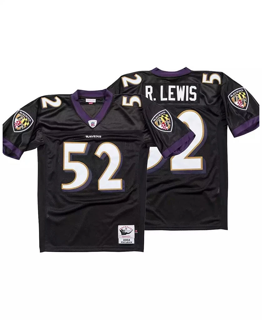 Mitchell and Ness Men's Ray Lewis Baltimore Ravens Replica Throwback Jersey 1