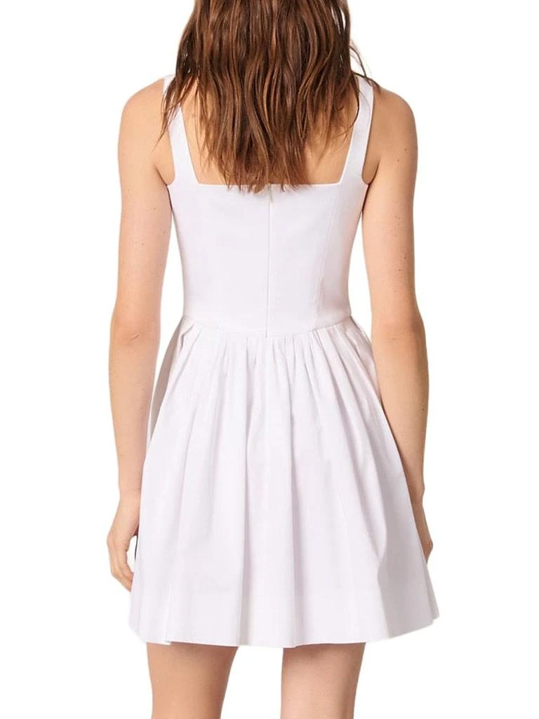 Maje Mini Cotton Dress 4