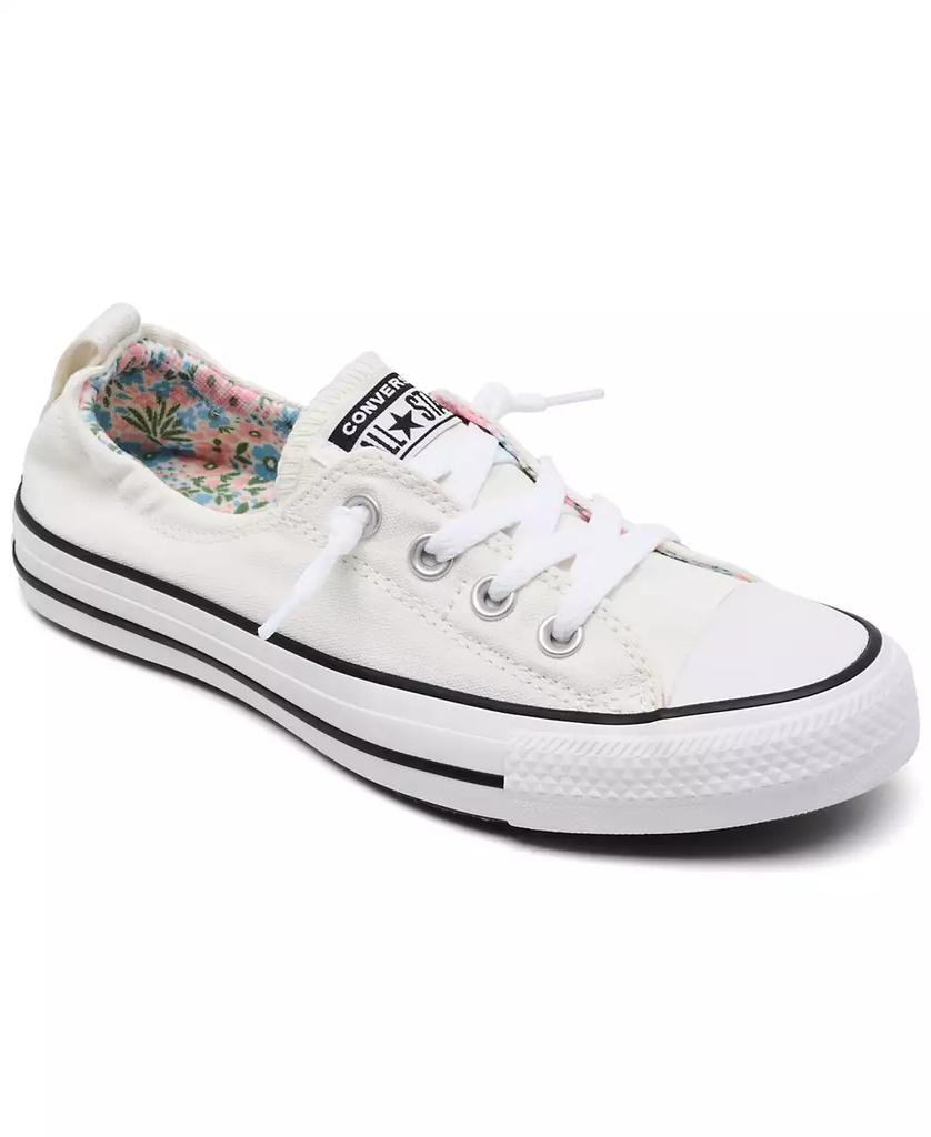 Finish Line White Converse Front View Converse Big Kid's