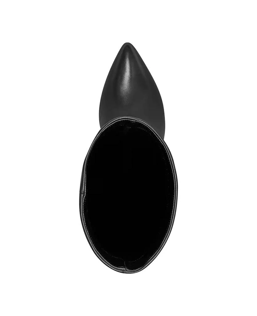 Marc Fisher Women's Leina Block Heel Pointy Toe Knee High Dress Boots 4