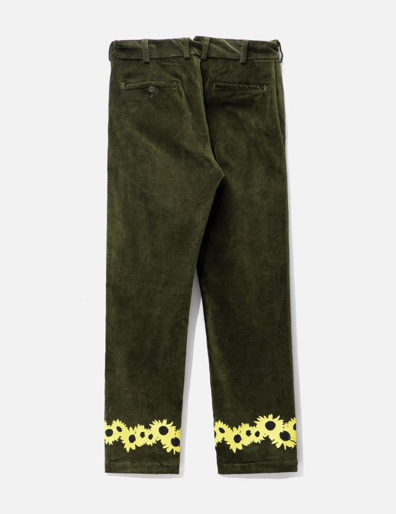Saintwoods SW Velvet Flower Formal Pants
