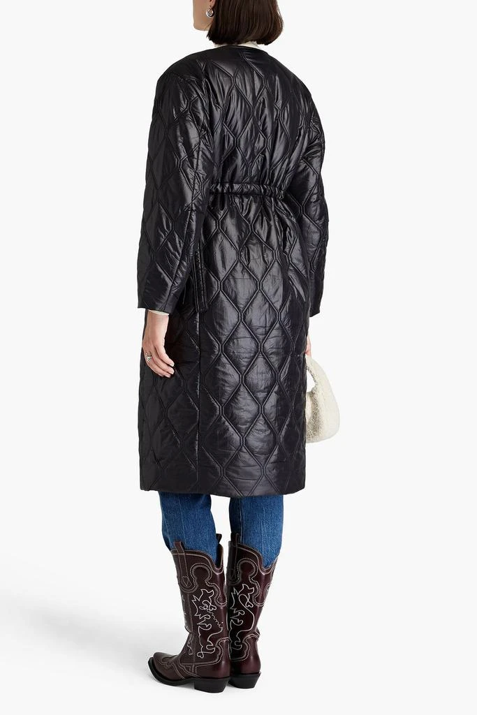 Ganni Quilted shell coat 3