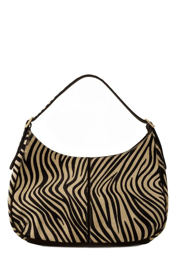 ROUJE Rouje Zebra Printed Big Hobo Bag 1
