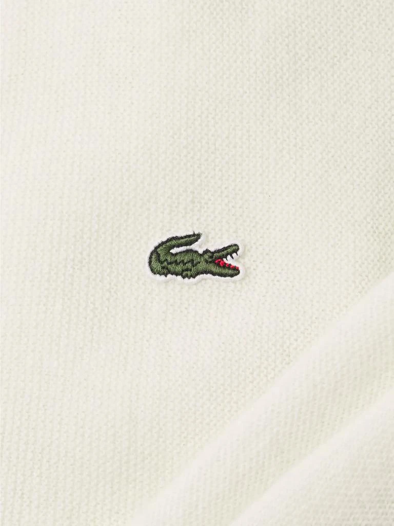 Lacoste V-Neck Wool Logo Cardigan 6
