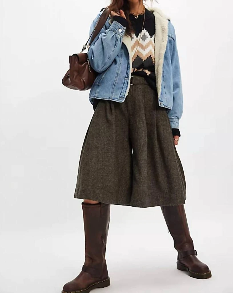 Free People Free People - Women
s Asher Cozy Denim Jacket