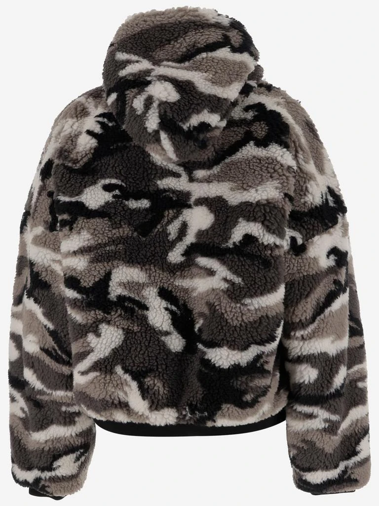 Balenciaga Printed Teddy Jacket 2