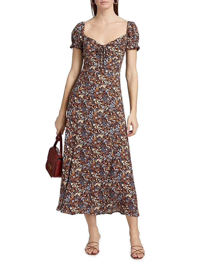 Reformation Shyla Floral Midi-Dress 3
