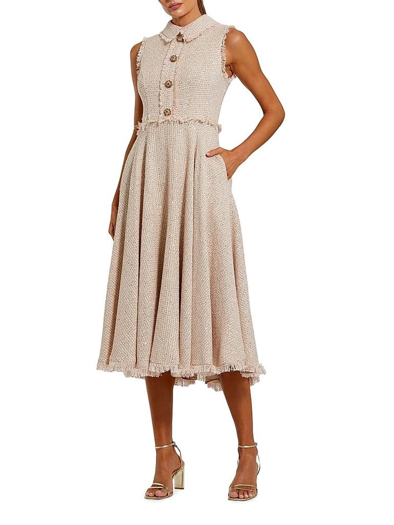 Mac Duggal Women's Embellished Long Flare Sleeve Mesh A-Line Dress - Dresses  & Skirts - Compare Prices from 7+ Stores - Free Shipping - BeyondStyle