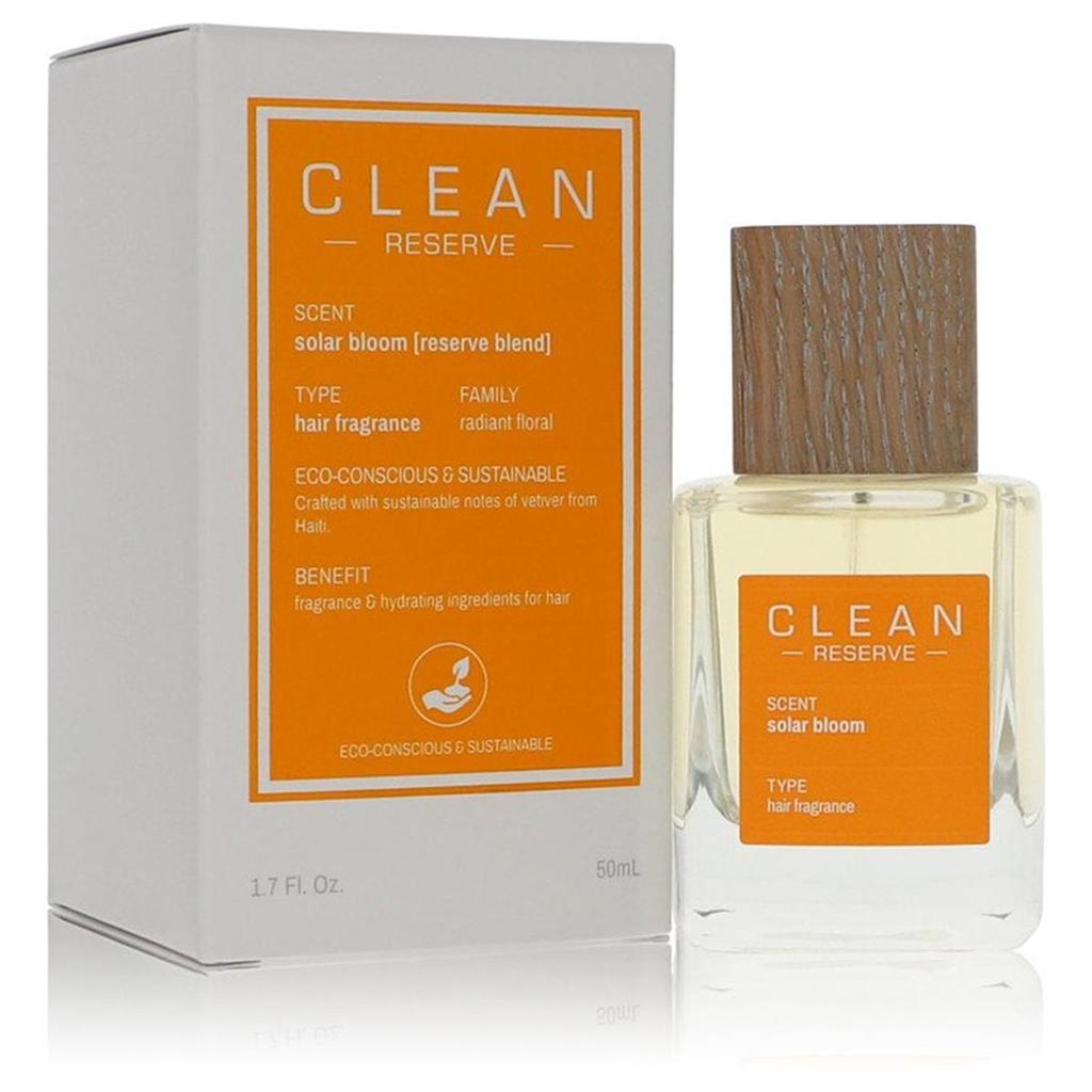 Clean 1.7 oz Reserve Solar Bloom Hair Fragrance for Unisex