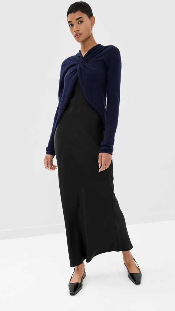 Christopher Esber Twist Front Cashmere Dress 6