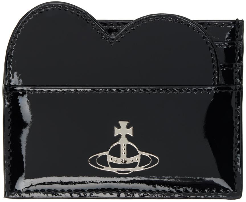 Vivienne Westwood Black Heart Card Holder - Bags - BeyondStyle