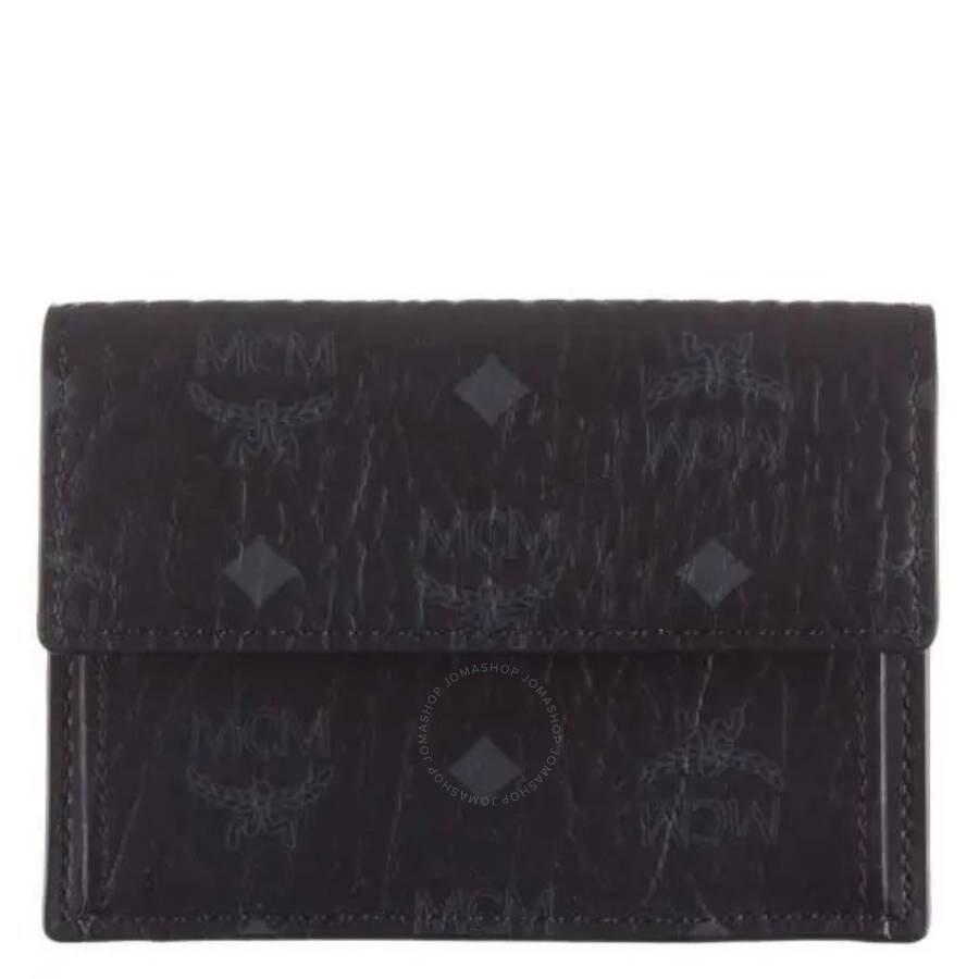 [MCM]★Aren Visetos Card Case Mini Aren Card Case in Visetos Cognac | MCM ®US