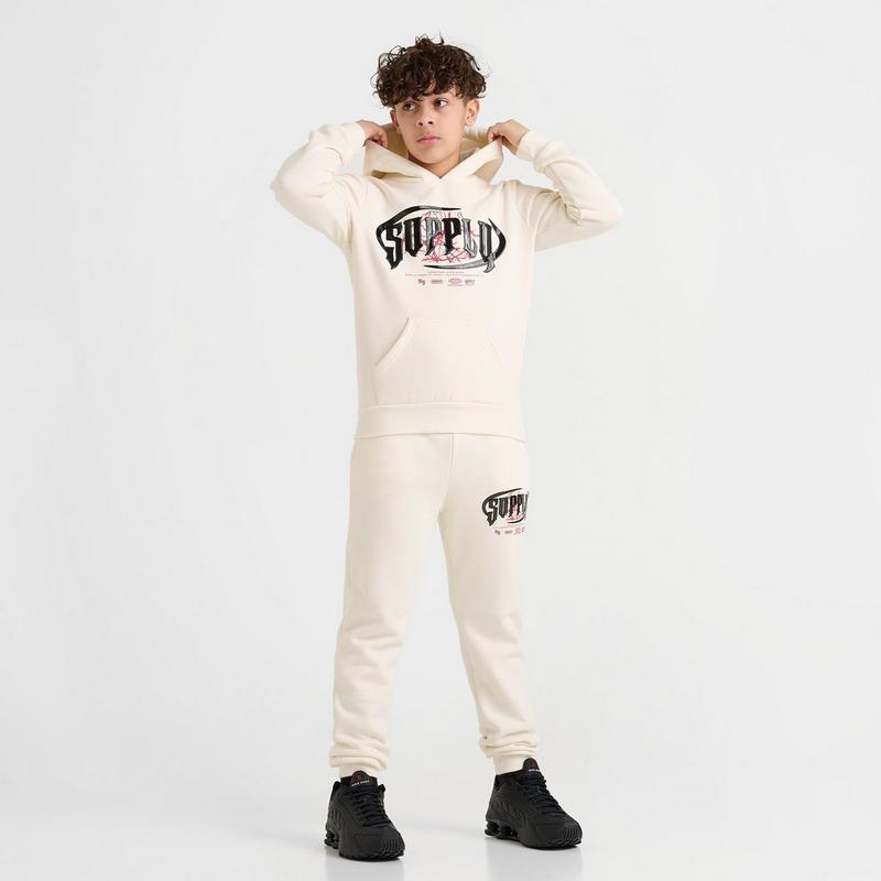 SUPPLY & DEMAND Kids' Supply & Demand Chrome Pullover Hoodie