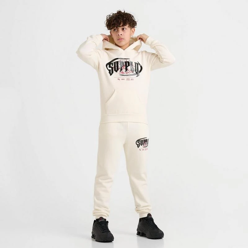 SUPPLY & DEMAND Kids' Supply & Demand Chrome Pullover Hoodie 2