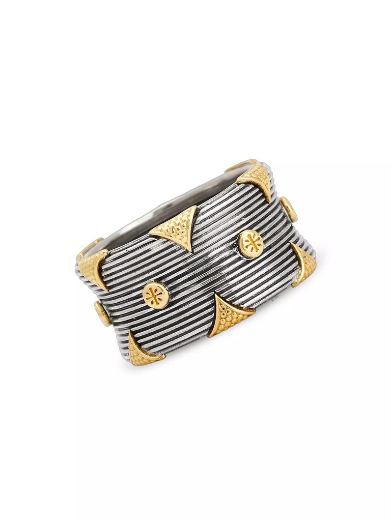 Konstantino Delos 2.0 Amazons 18K Gold & Sterling Silver Ring