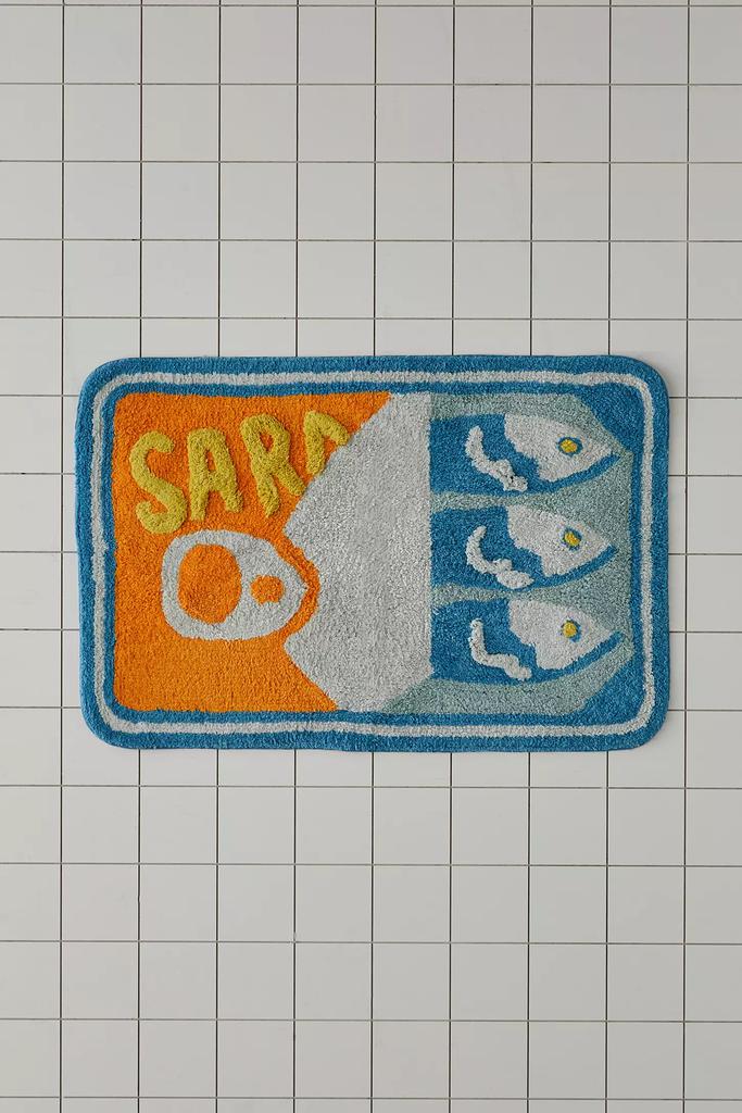 Urban Outfitters Sardine Tin Bath Mat - Thumbnail 4