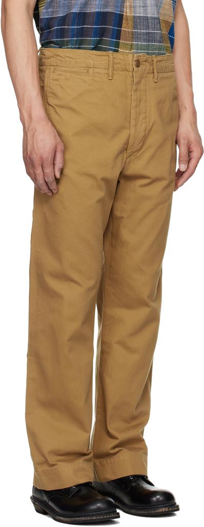 RRL Tan Field Chino Trousers