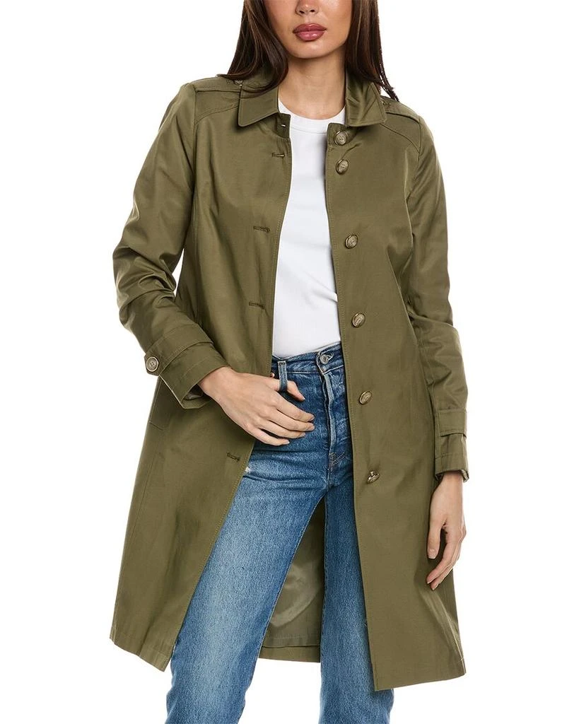 Via Spiga Via Spiga Button Back Trench Coat 1