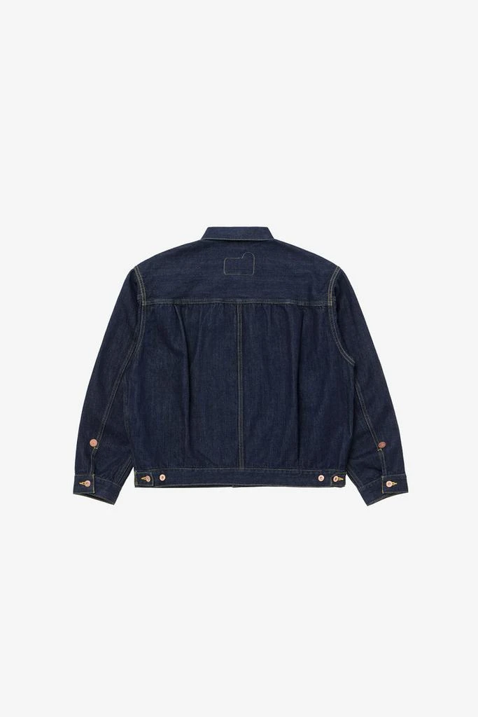 Woolrich Jacket in Pure Cotton Denim - Unisex - Blue 2