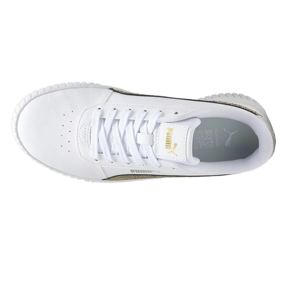 Puma Carina 2.0 Metallic Shine Lace Up Sneakers 4