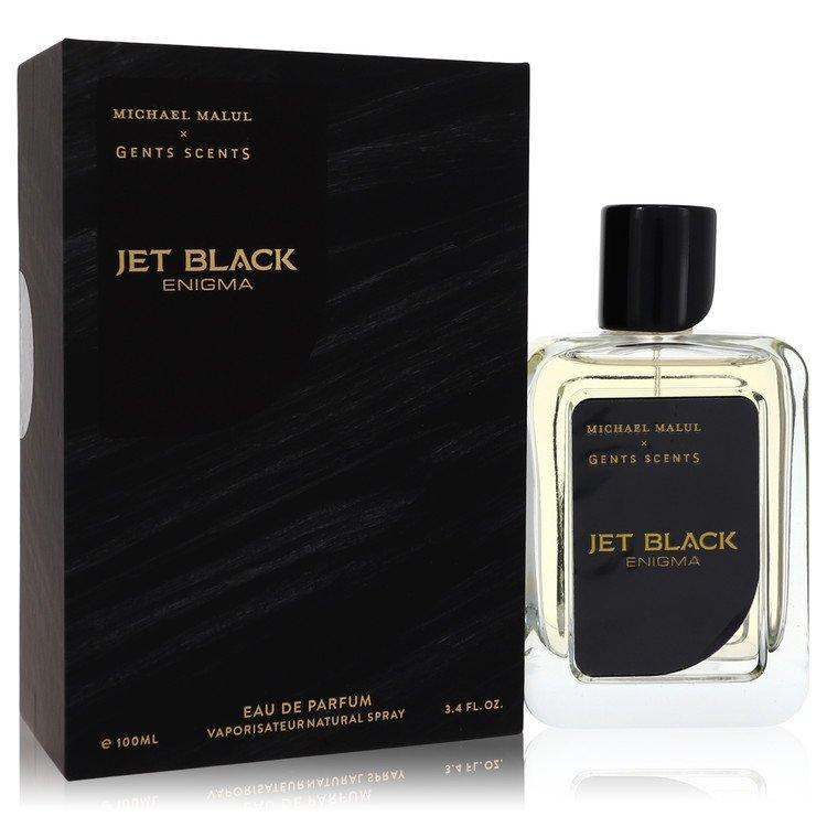 Michael Malul Jet Black Enigma by  Eau De Parfum Spray 3.4 oz Men